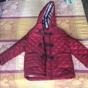 Burberry lightweight puffer jacket raincoat 3 year